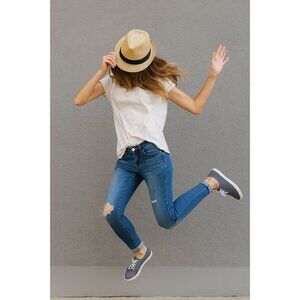 Casual Cool Size 9 Fashion Lace-Up  Womens Gray Polka Dot Sneakers